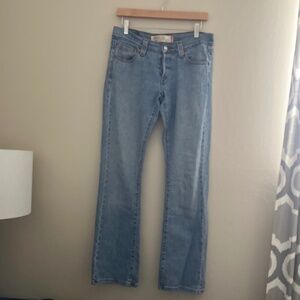 Levis Jeans 513 Womens 5R Slouch Bootcut Low Rise Button Fly USA